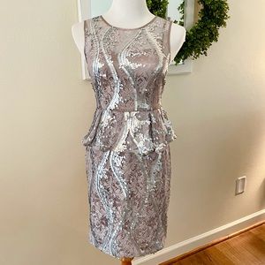 Adrianna Papell Sequin Dress